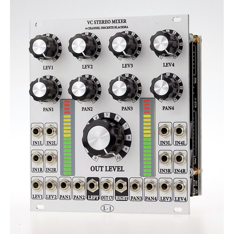L-1 Discrete 4-channel Stereo Mixer Eurorack модули