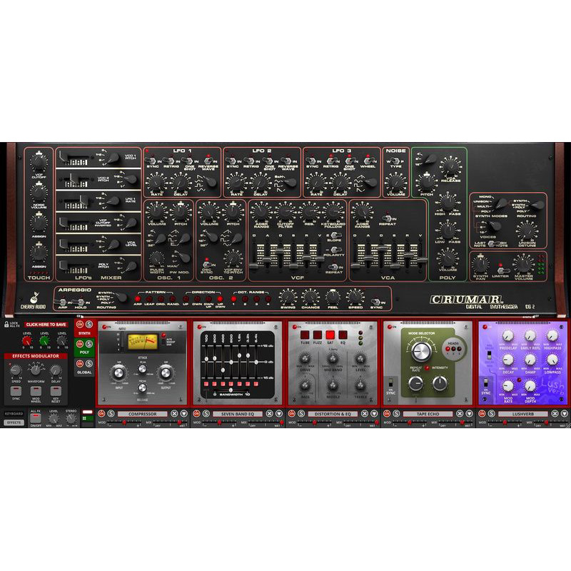 Cherry Audio Crumar DS-2 Цифровые лицензии