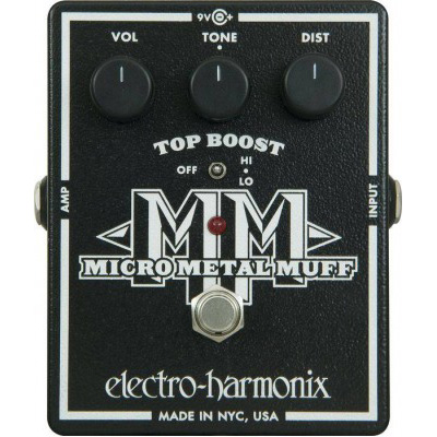Electro-Harmonix Micro Metal Muff Оборудование гитарное
