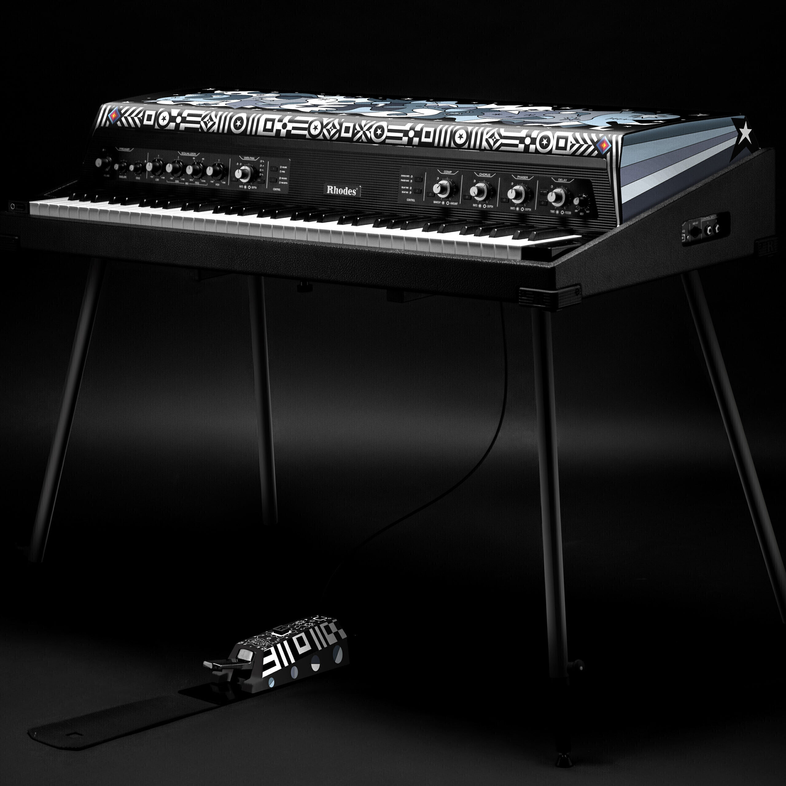 Rhodes MK8 Nicolas Dixon Special Edition - Moon Boogie Rhodes MK8 Nicolas Dixon Special Edition - Moon Boogie Различное Музыкальное Оборудование