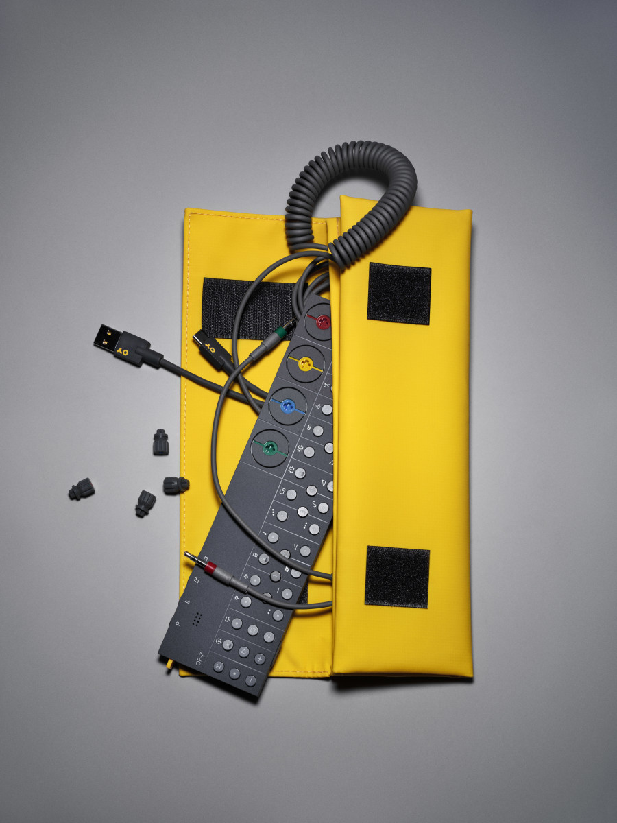Teenage Engineering OP-Z PVC Roll-Up Bag Yellow Аксессуары для синтезаторов