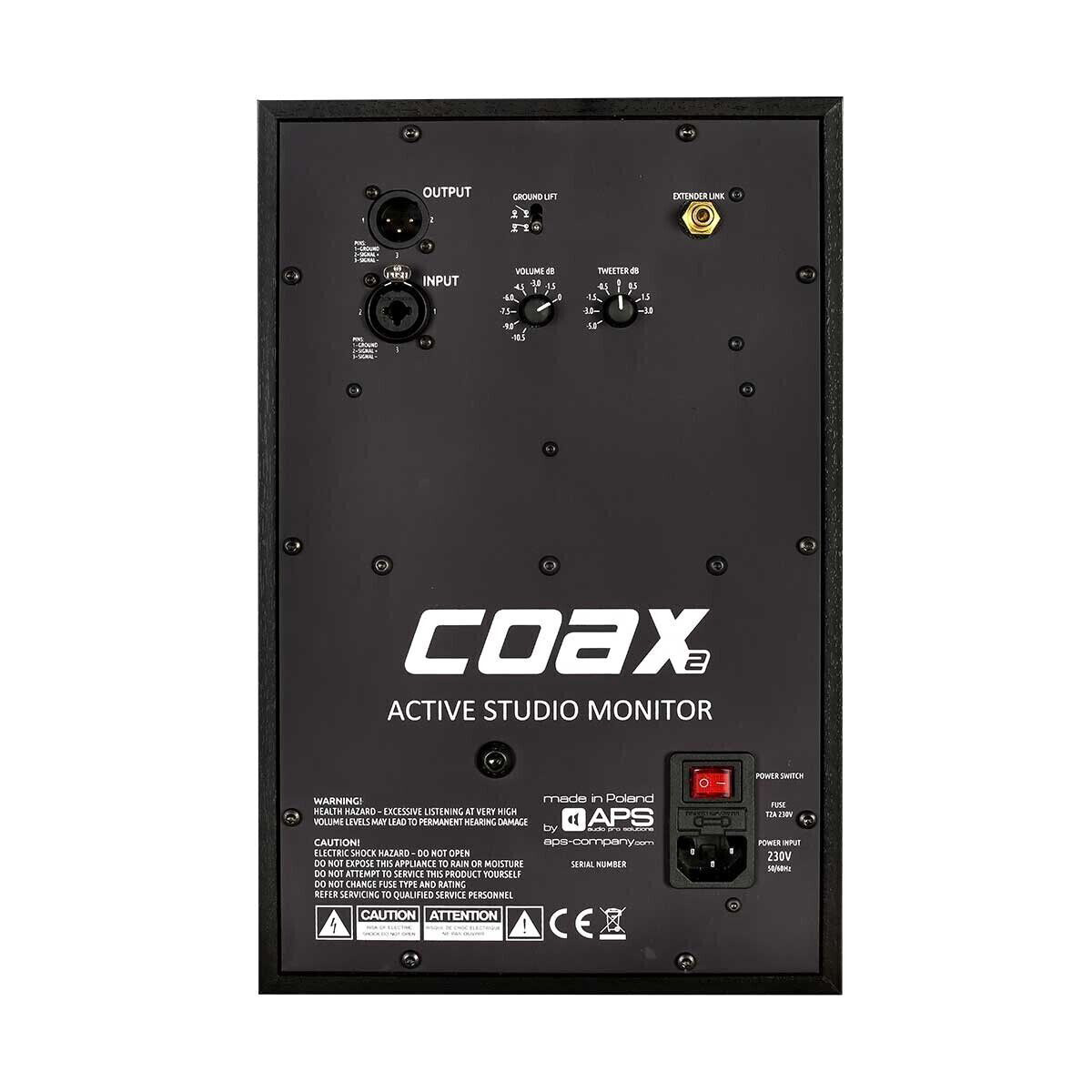 APS COAX 2, Black Pair APS COAX 2, Black Pair Мониторы студийные