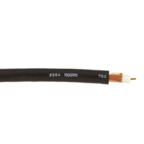 Mogami 2964-00 инструментальный/COAX кабель 75 Ohm 4,8мм Кабель в катушках