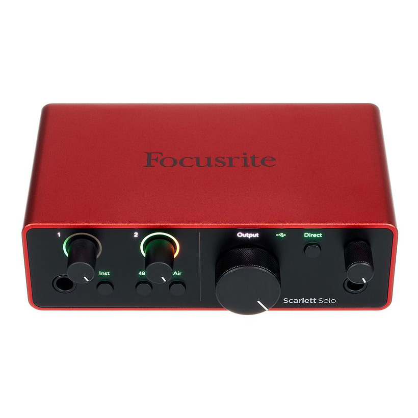 Focusrite Scarlett Solo Studio 4th Gen Звуковые карты USB