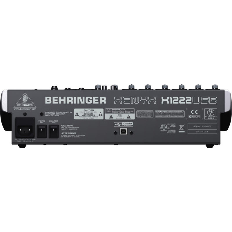 комплекты, Behringer Xenyx X1222 USB Bundle