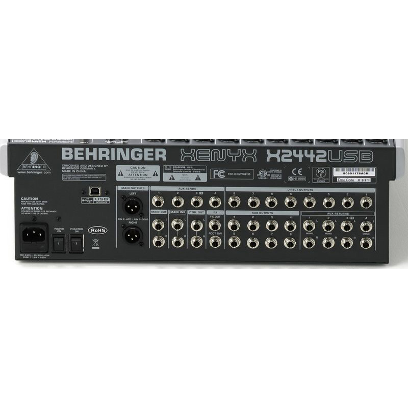 комплекты, Behringer Xenyx X2442 USB Bundle