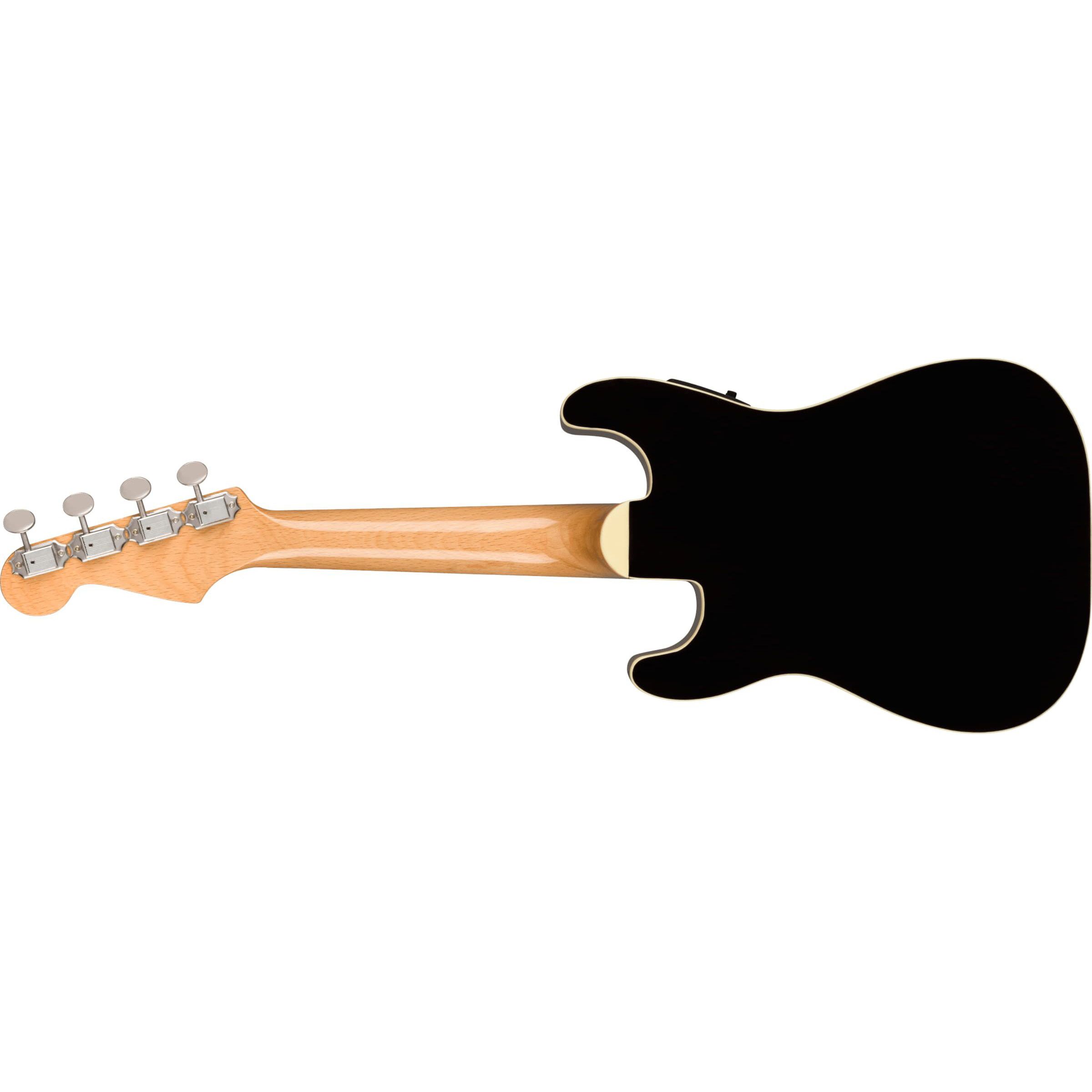 Fender Fullerton Strat Uke Black Народные инструменты