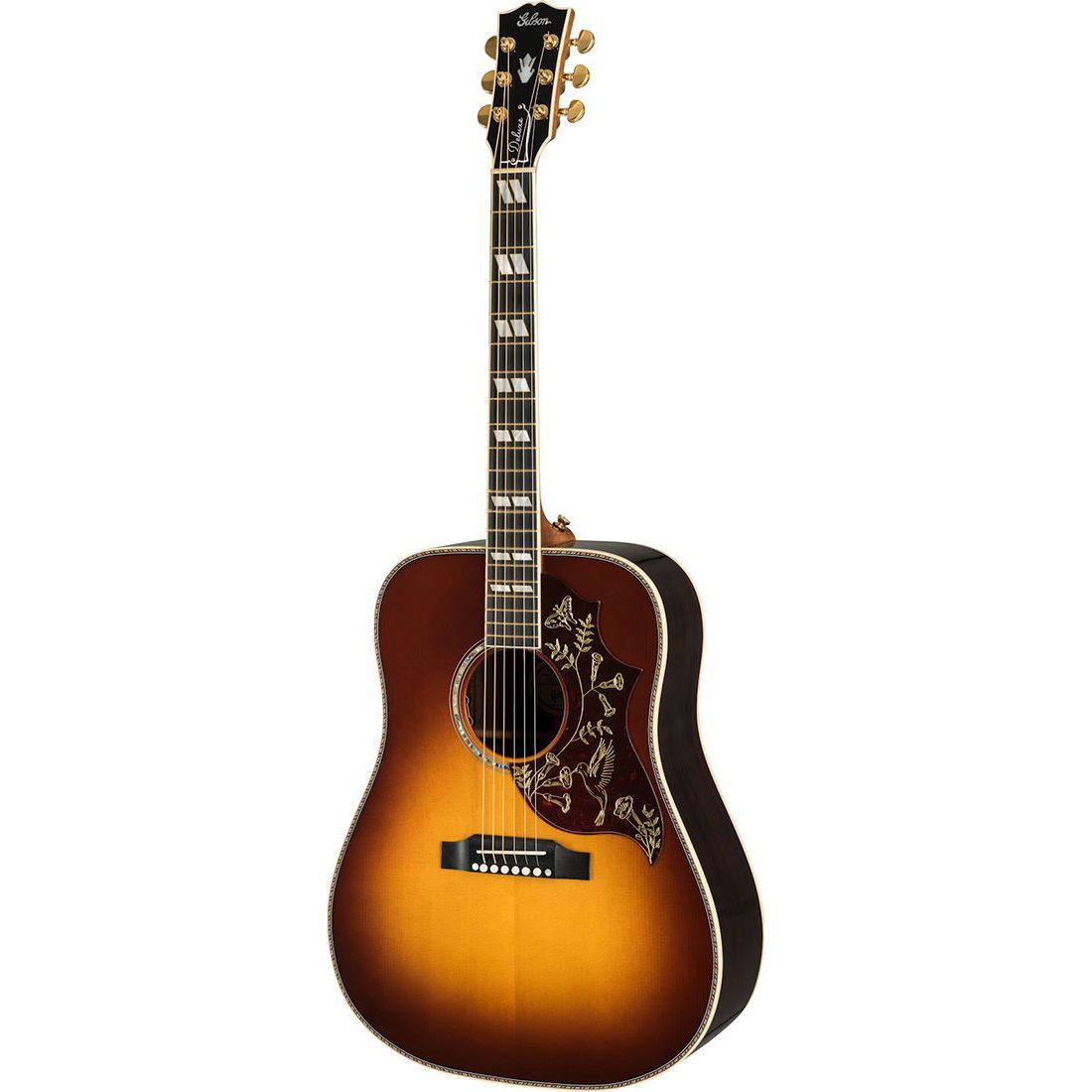 Gibson 2019 Hummingbird Deluxe Rosewood Burst Гитары акустические