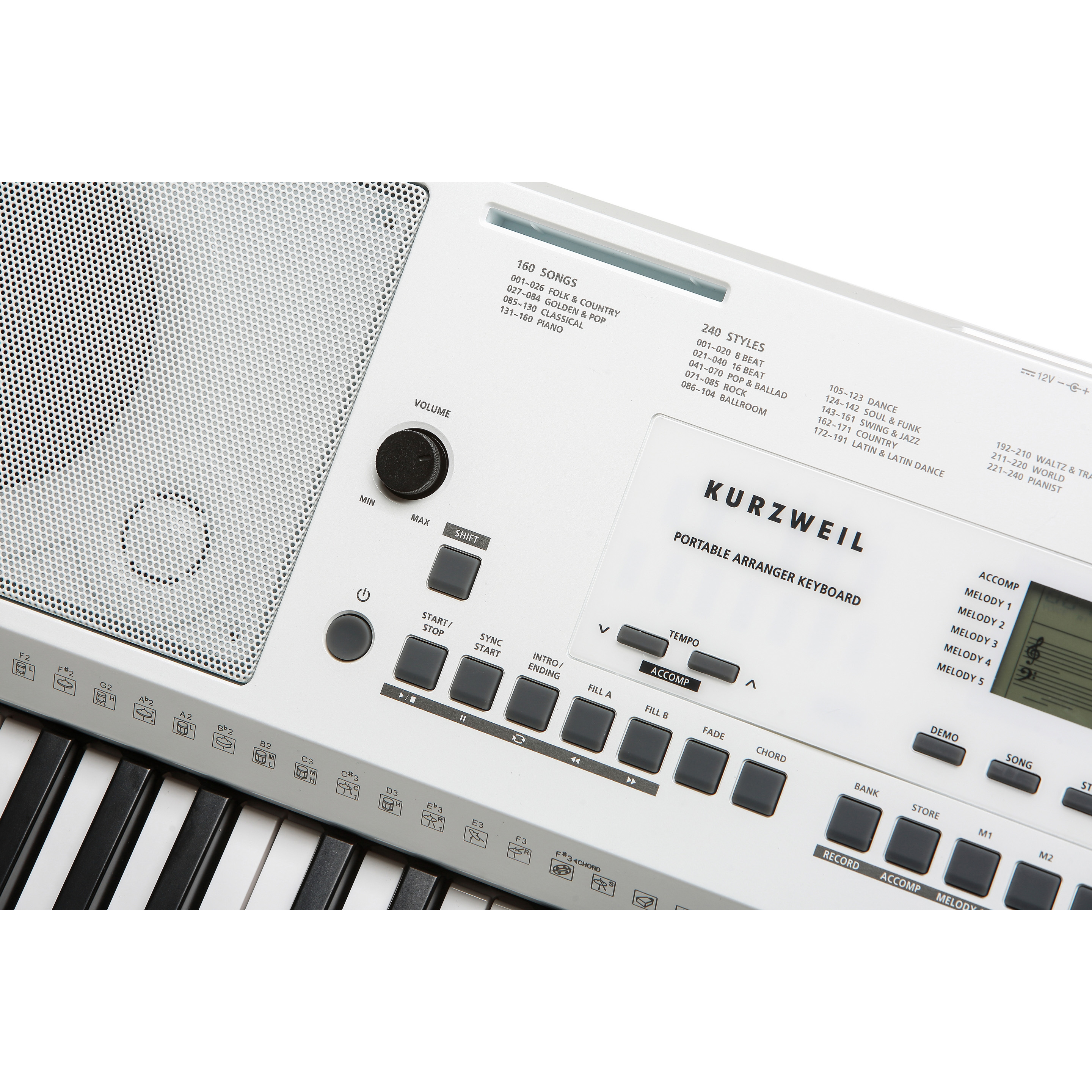 Kurzweil KP110 WH Клавишные цифровые синтезаторы