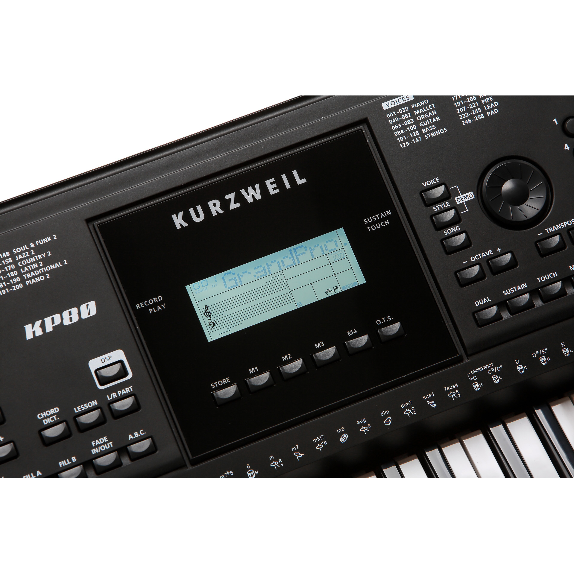 Kurzweil KP80 LB Клавишные цифровые синтезаторы