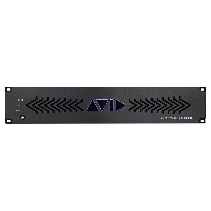 AVID Pro Tools | MTRX II Base unit with with DigiLink, Dante 256 and SPQ Звуковые карты Thunderbolt