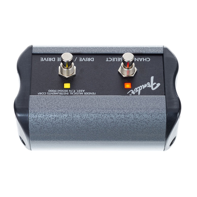 Fender 2-Button 3-Function Footswitch: Channel / Gain / More Gain with 1/4 Jack Педали и контроллеры для усилителей и комбо