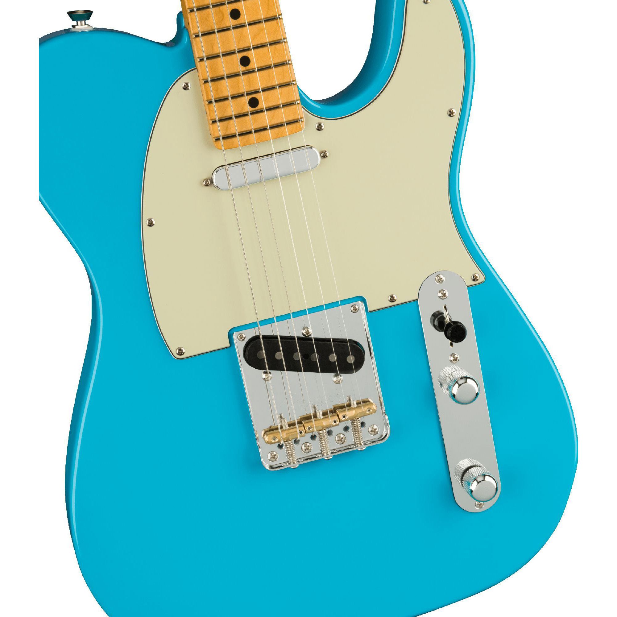 Fender American Pro II Telecaster MN Miami Blue Электрогитары