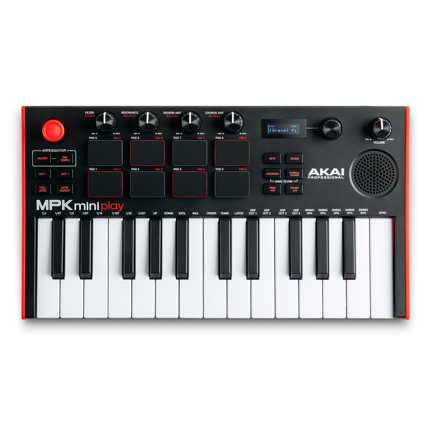 Akai MPK Mini PLAY MK3 Миди-клавиатуры