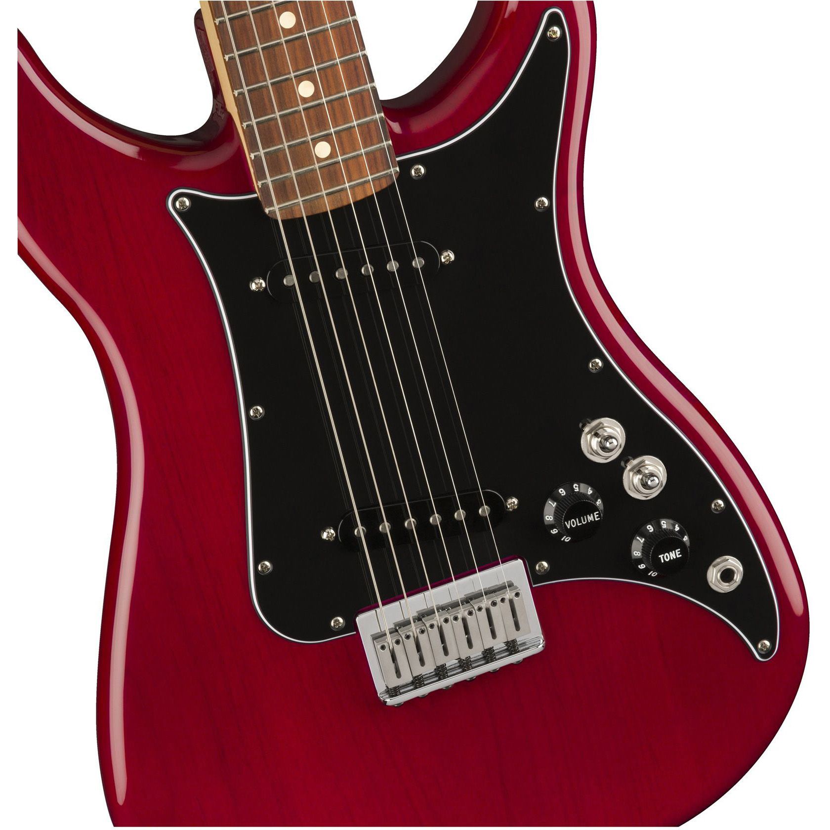 Fender Player Lead II PF Crimson Red Transparent Электрогитары