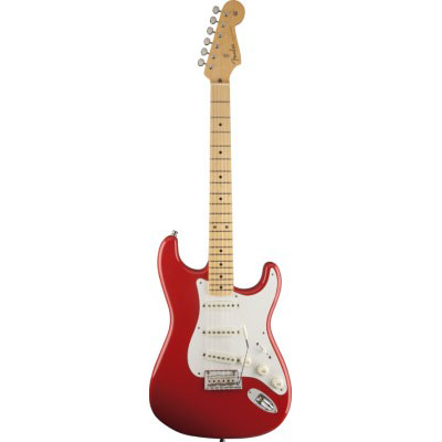 Fender AMERICAN VINTAGE HOT ROD 50S Stratocaster MN FIESTA RED Электрогитары