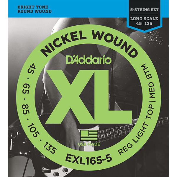 D'Addario EXL165-5 Аксессуары для музыкальных инструментов