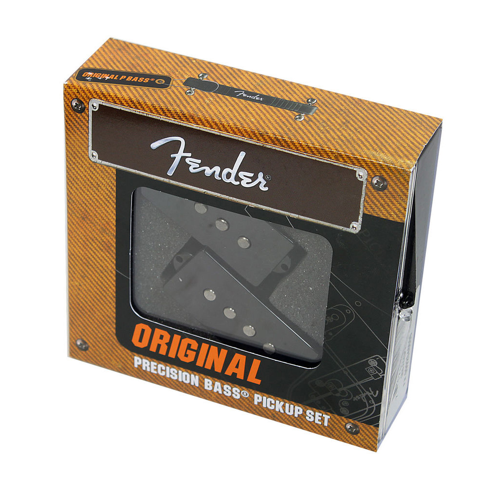 Fender Original Precision Bass Pickups, Black Звукосниматели