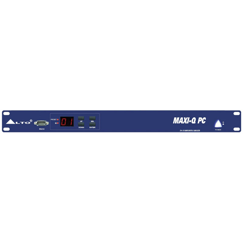 Alto MAXI Q PC Частотная обработка звука