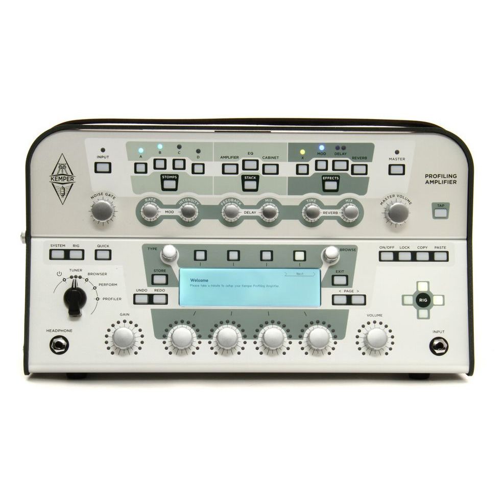 Kemper Profiling Amplifier Head (white) Оборудование гитарное