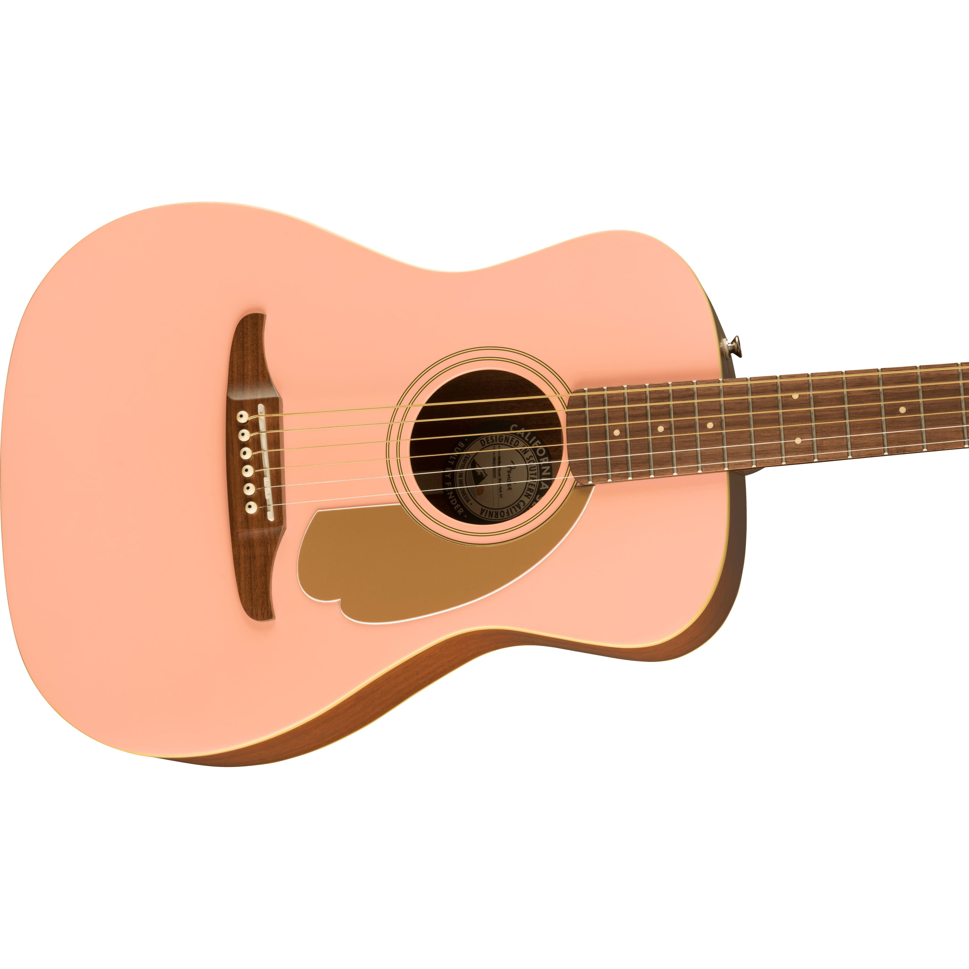 Fender Malibu Player Shell Pink Акустические гитары