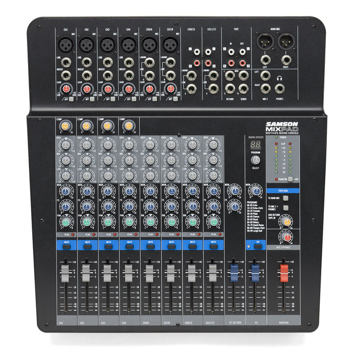 Samson MixPad MXP144FX Samson MixPad MXP144FX Аналоговые микшеры