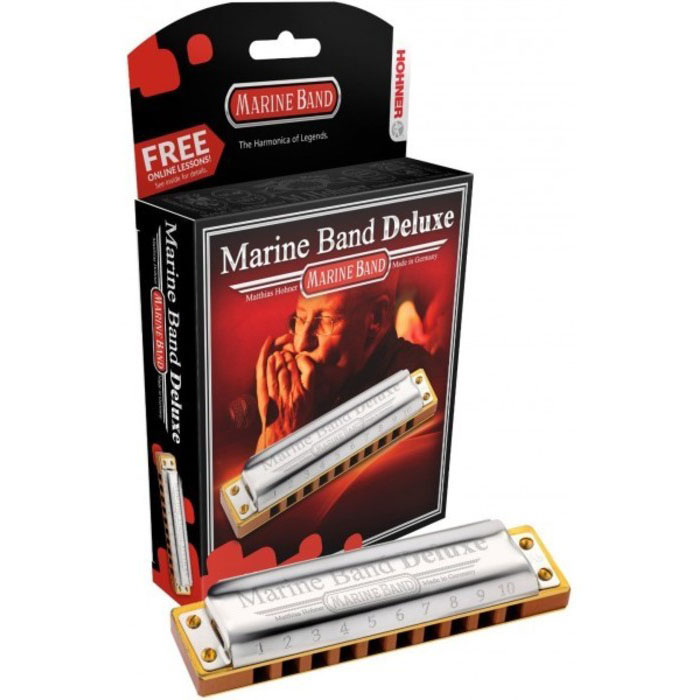 Hohner Marine Band Deluxe 2005/20 A (M200510X) Губные гармошки