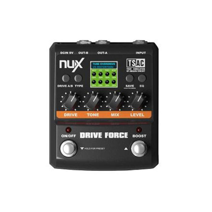 NUX DRIVE FORCE Оборудование гитарное