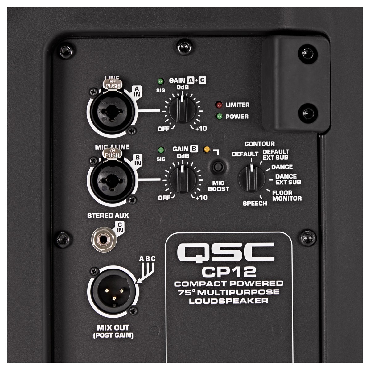 Комплект QSC KS112 2 шт. + QSC CP12 2 шт. Активные акустические системы