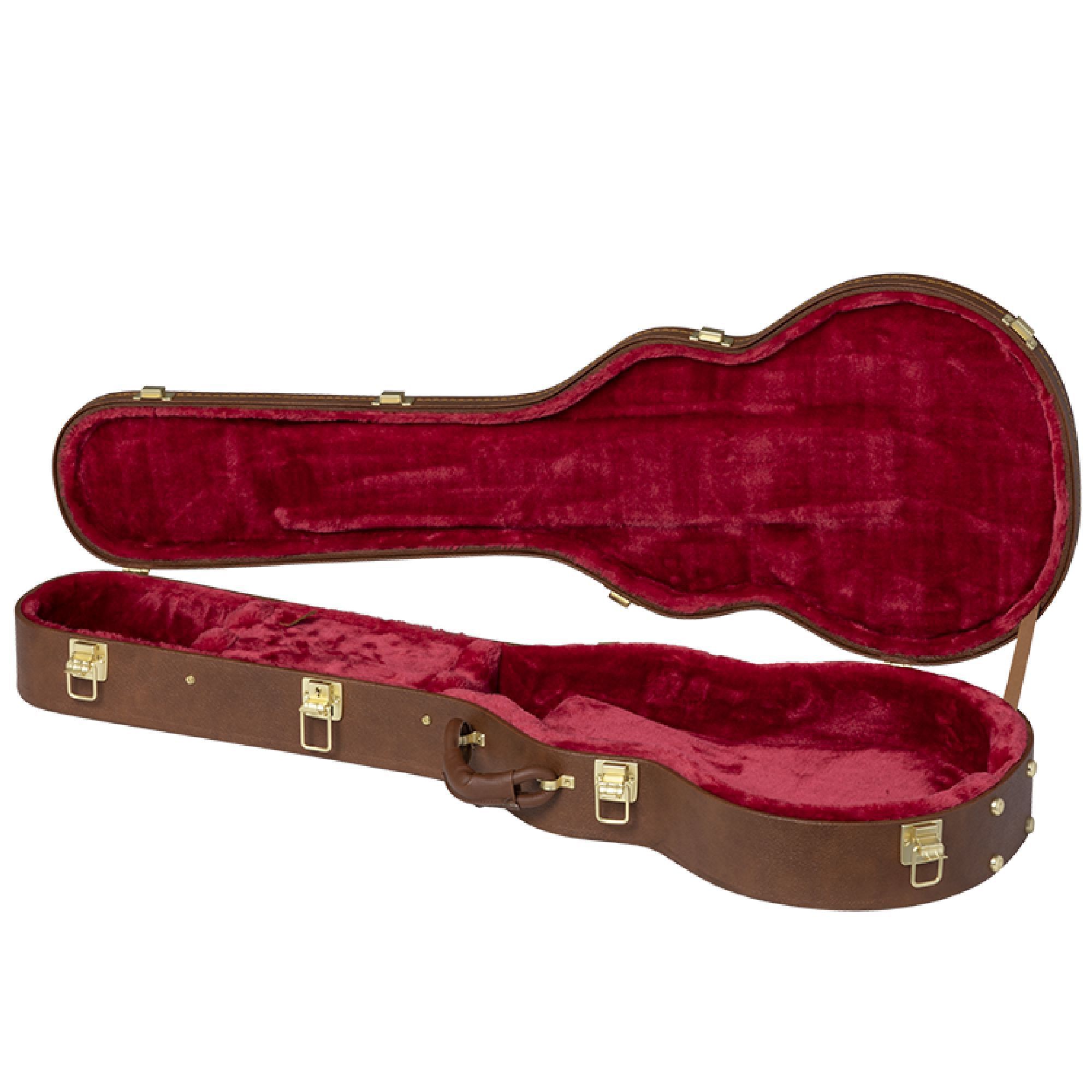 Gibson Les Paul Original Hardshell Case Brown Чехлы и кейсы для электрогитар