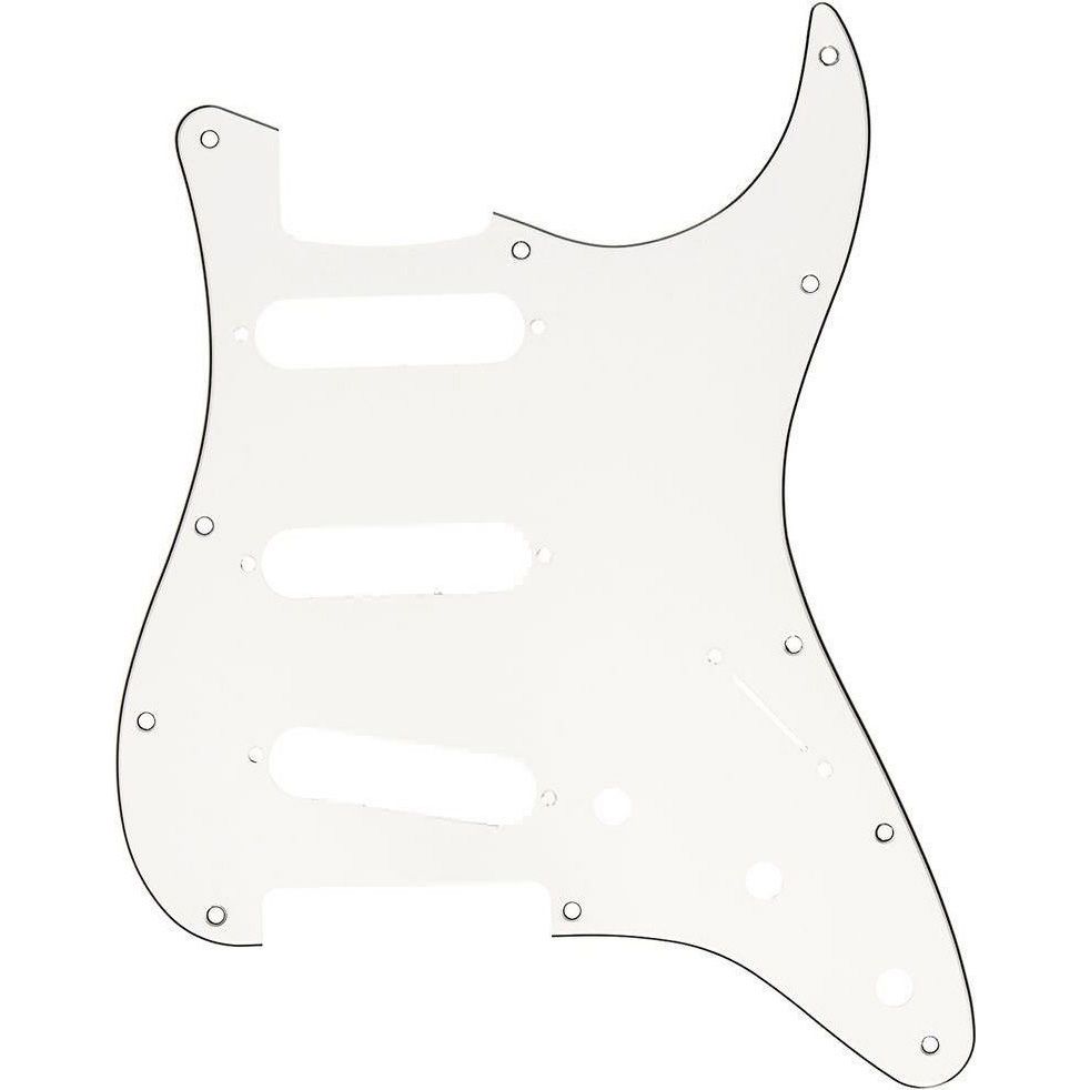 Fender PG, Strat PARCHMENT 11-HOLE, 3-PLY Комплектующие для гитар