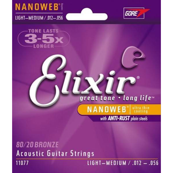 Elixir 11077 Струны для акустических гитар