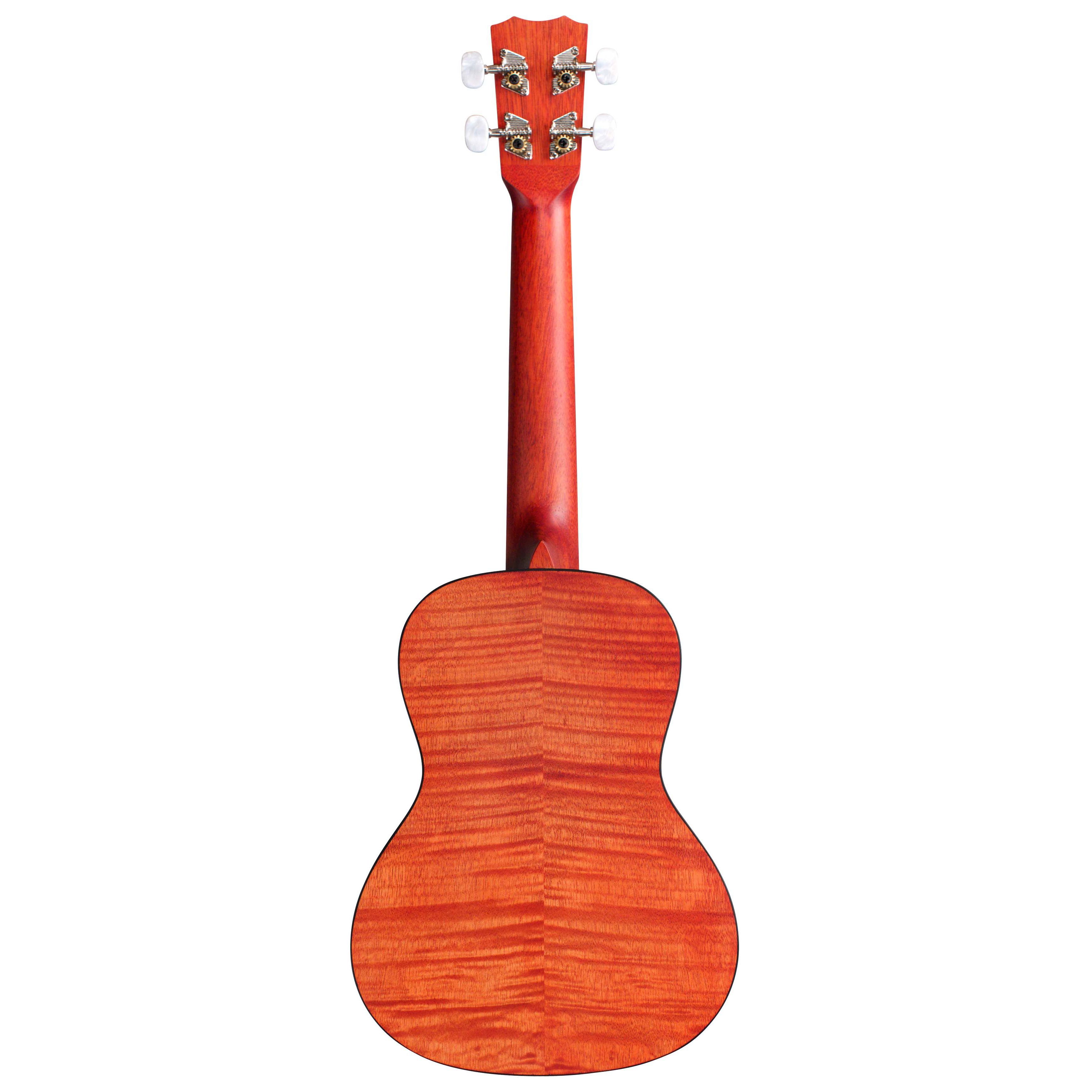 Cordoba 15CFM Rose Red укулеле концертная, корпус - огненный клён, цвет - насыщенный красный Укулеле и гиталеле