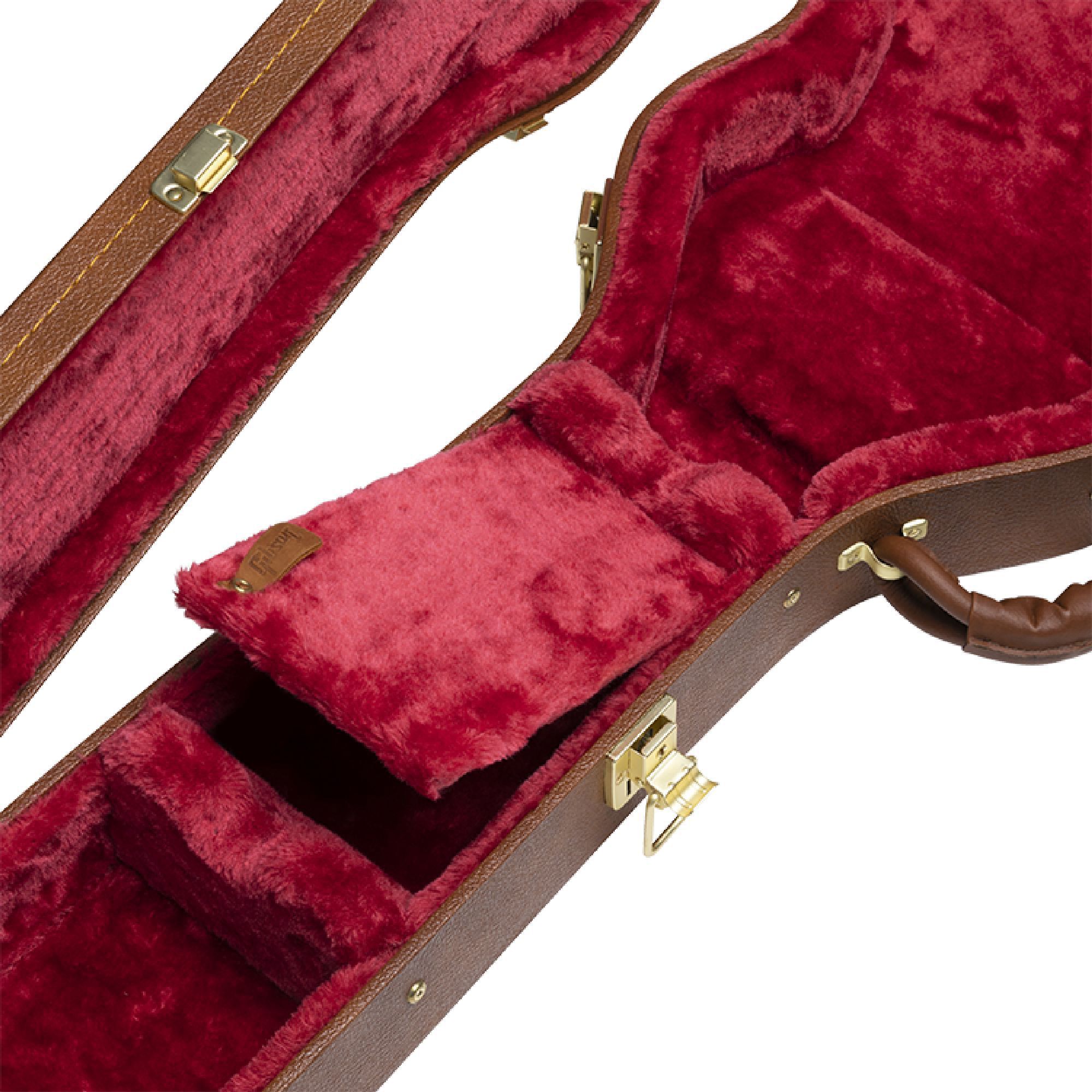 Gibson Les Paul Jr. Original Hardshell Case Brown Чехлы и кейсы для электрогитар