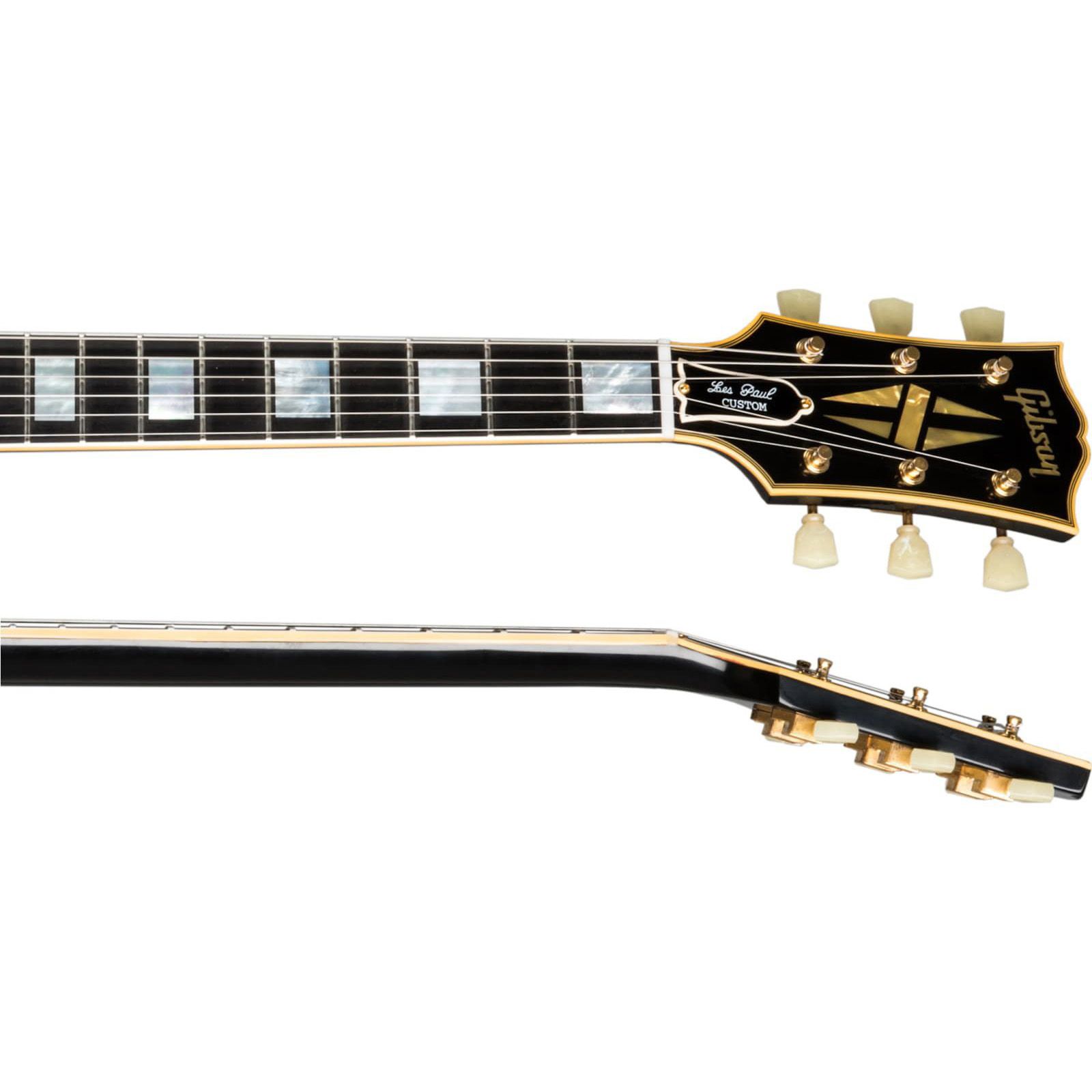 Gibson 1957 Les Paul Custom Reissue 3-Pickup VOS Ebony Электрогитары