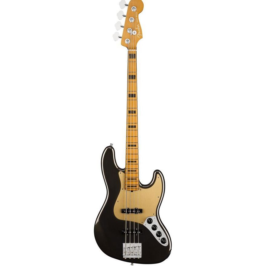Fender American Ultra Jazz Bass®, Maple Fingerboard, Texas Tea Бас-гитары