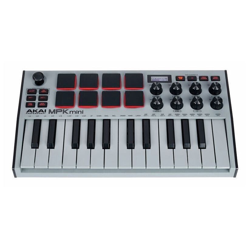 Akai Pro MPK Mini Grey MK3 Миди-клавиатуры
