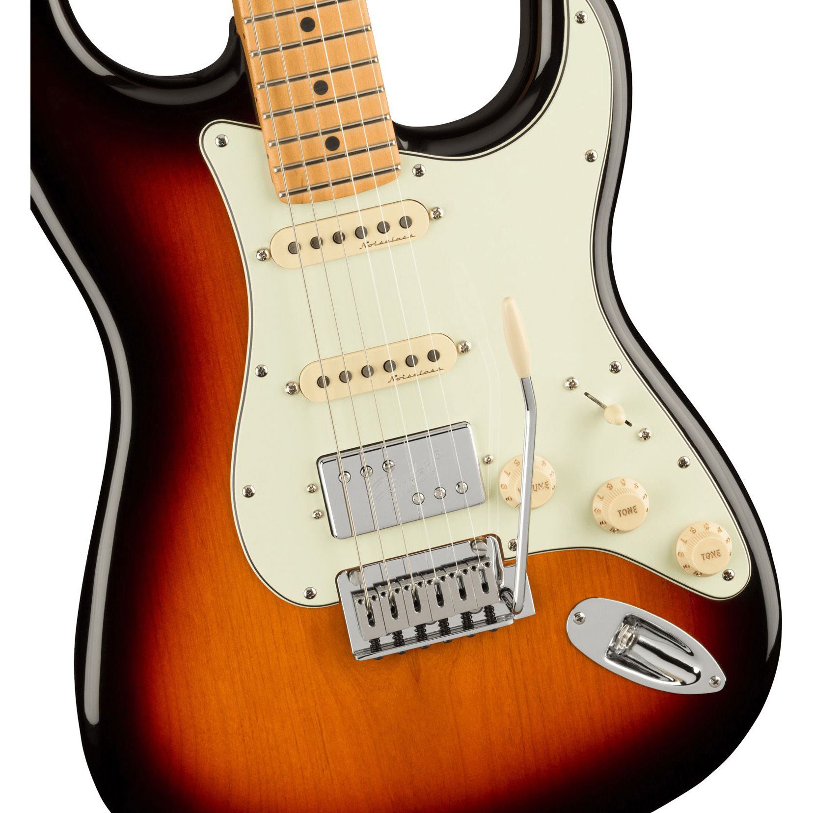 Fender Player Plus Strat HSS MN 3-Tone Sunburst Электрогитары