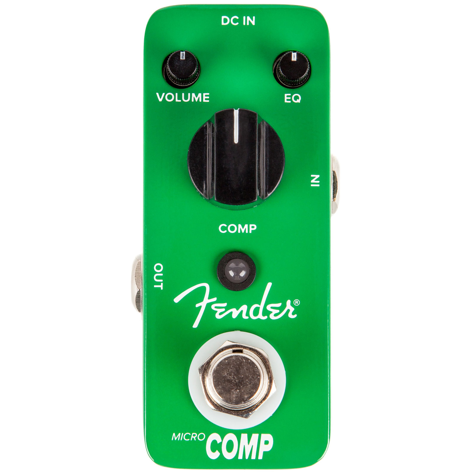 Fender Micro Compressor, Green Оборудование гитарное