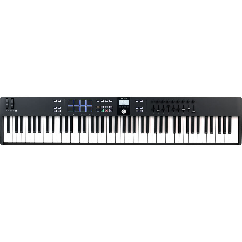 Arturia KeyLab Essential 88 mk3 Black Миди-клавиатуры