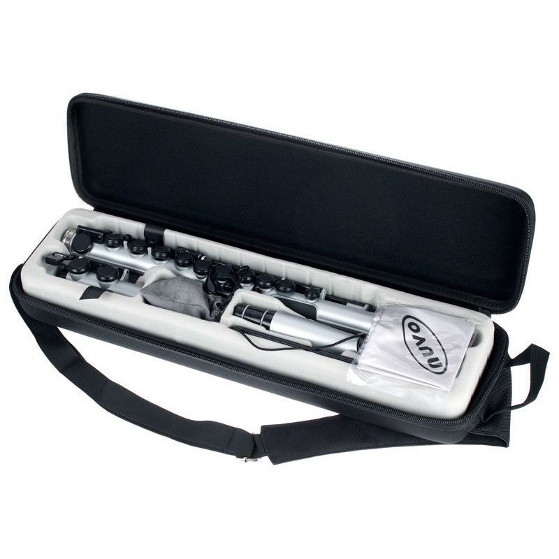 Nuvo Student Flute - Silver/black Флейты