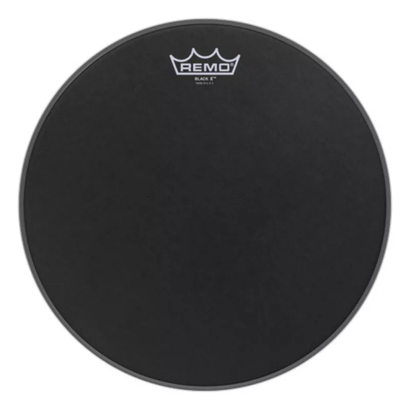 Remo BX-0813-10 Emperor X Black Suede Пластики для малого барабана и томов