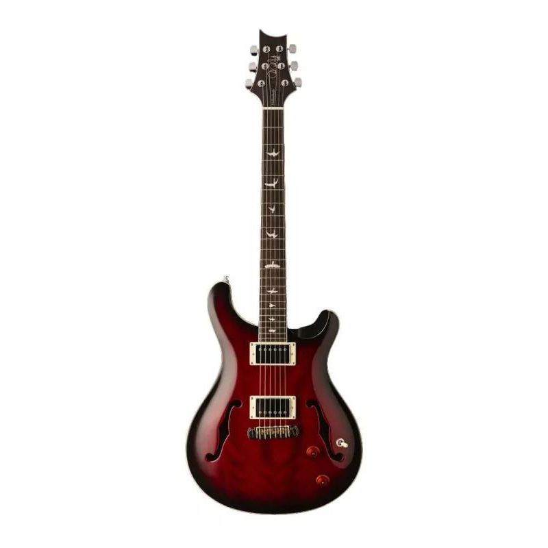 PRS SE Hollowbody Standard FR Fire Red Burst Электрогитары