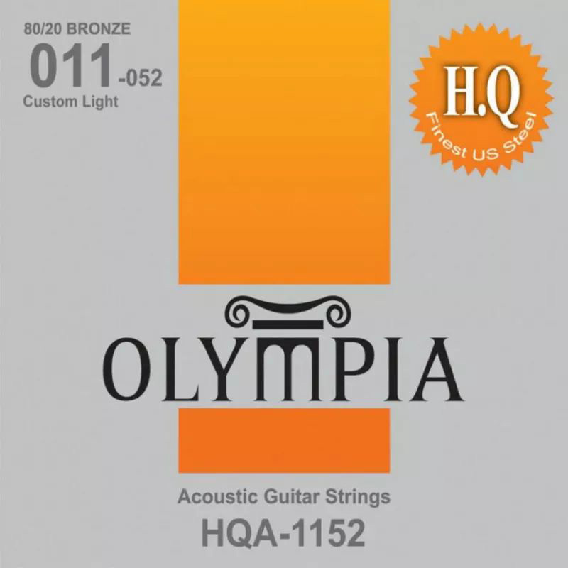 Olympia HQA 1152 High Quality Acoustic 80/20 Bronze Струны для акустических гитар