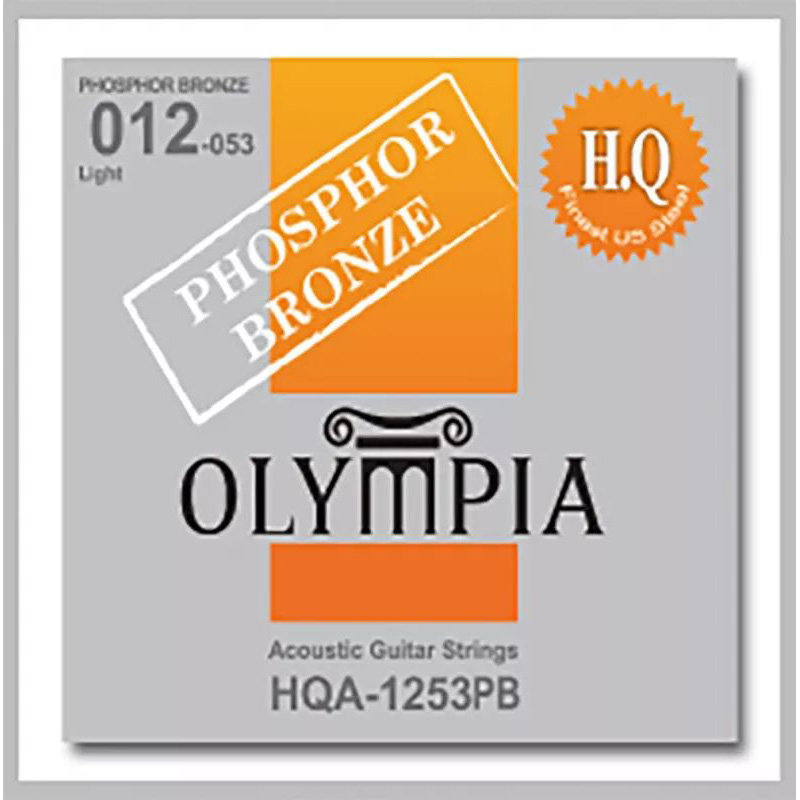Olympia HQA 1253PB High Quality Acoustic 80/20 Phosphor Bronze Струны для акустических гитар