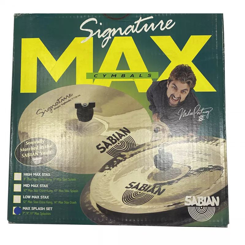 Sabian MP5002 MIKE PORTNOY MAX SPLASH SET Splash тарелки