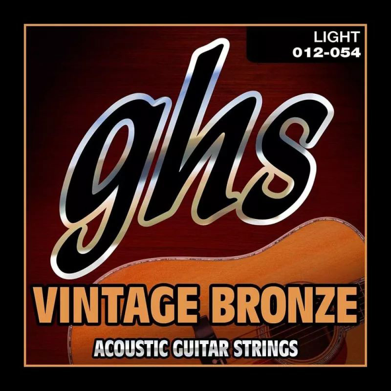 GHS VN-L Vintage Bronze Струны для акустических гитар