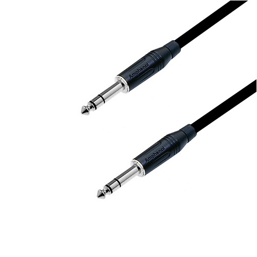 3м профессиональный балансный аудио кабель Amphenol Jack - Jack 6.3 mm TRS Кабели Jack - Jack 6.3 mm TRS (mon1)