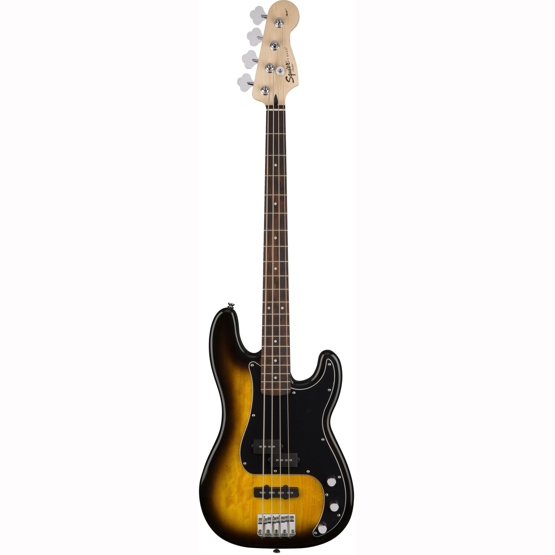 Squier Affinity Series™ Precision Bass® Pj Pack, Laurel Fingerboard, Brown Sunburst, Gig Bag, Rumble 15 - 230v Eu Бас-гитары