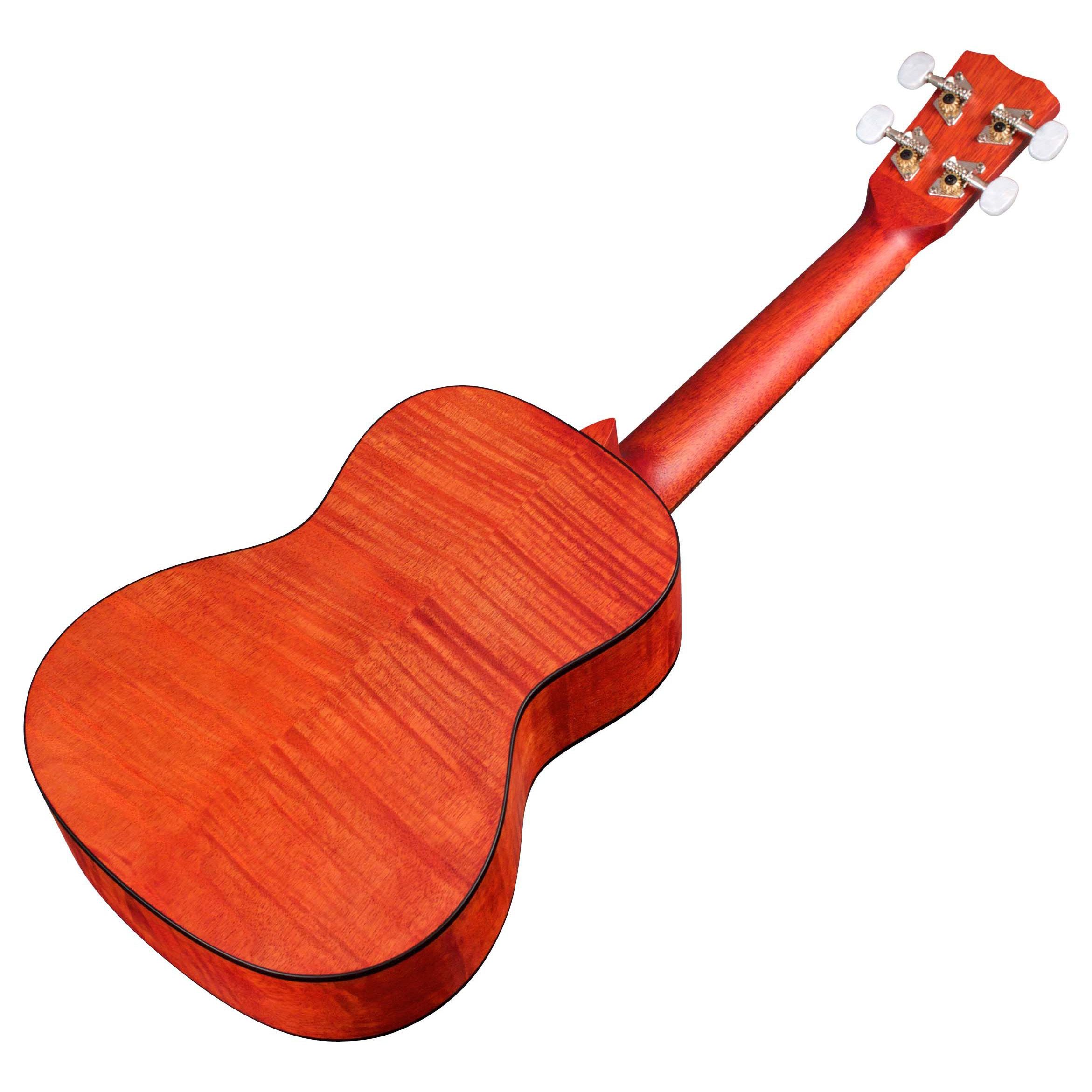 Cordoba 15CFM Rose Red укулеле концертная, корпус - огненный клён, цвет - насыщенный красный Укулеле и гиталеле